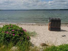 the beach of Sandwig at the baltic sea photo