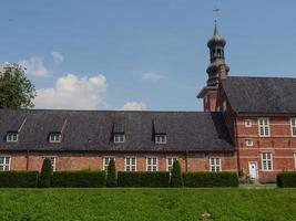 the city of Husum at the north sea photo