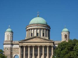 Esztergom city in hungary photo