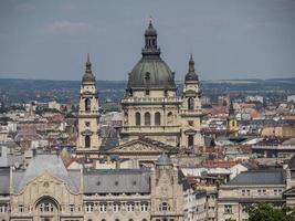 Budapest at the danube river photo