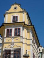 Bratislava at the danube river photo