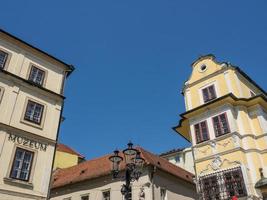 Bratislava at the danube river photo