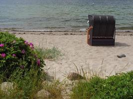 the beach of Sandwig at the baltic sea photo