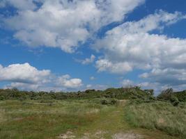 Baltrum island in germany photo