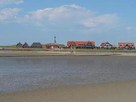 isla de baltrum en el mar del norte foto