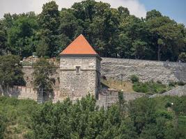 Bratislava at the danube river photo