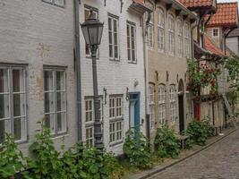 Flensburg city in germany photo