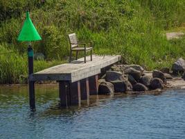 hiking at the baltic sea in germany photo