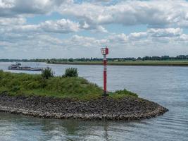 Emmerich at the river rhine in germany photo