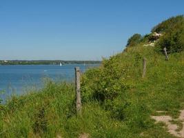 the baltic sea near flensburg in germany photo