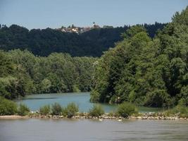 en el río danubio en austria foto