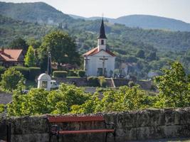 Esztergom city in hungary photo