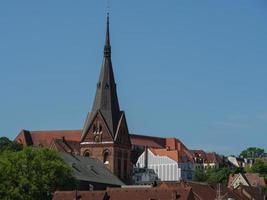 la ciudad de flensburg en el mar báltico foto