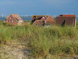 The island of Baltrum in the north sea photo