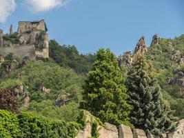 the danube river in the austrian wacha photo