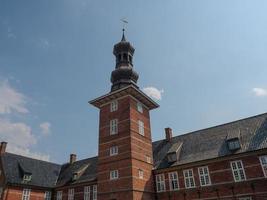 la ciudad de husum en el mar del norte foto