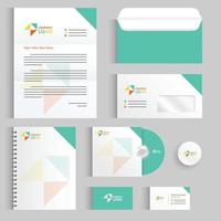 Corporate Stationary Template Set vector