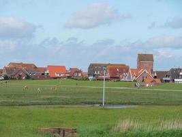 Baltrum island in germany photo