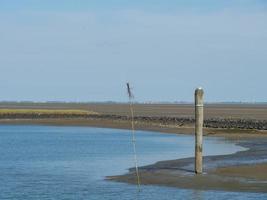 isla de baltrum en el mar del norte foto