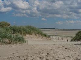 The island of Baltrum in the north sea photo