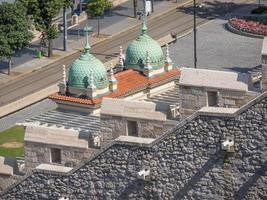 Budapest at the danube river photo