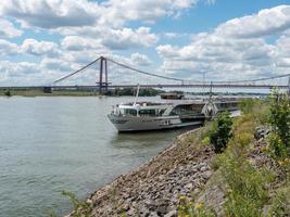 Emmerich at the river rhine in germany photo