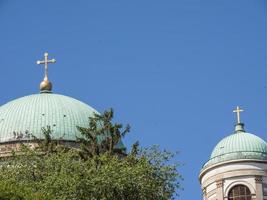 Esztergom city in hungary photo