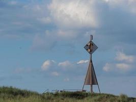 The island of Baltrum in the north sea photo