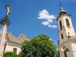 The city of Szentendere in Hungary photo