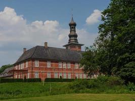 la ciudad de husum en el mar del norte foto