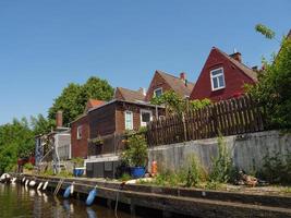 the old city of Friedrichstadt in Germany photo