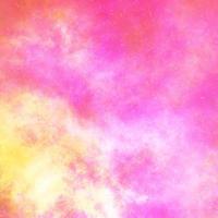 Unicorn background with rainbow sky fantasy. Colorful space galaxy. photo