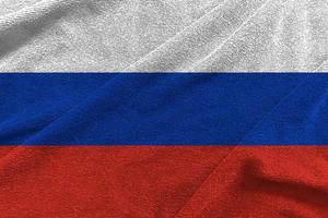 ola de bandera de rusia aislada en png o fondo transparente, símbolos de rusia, plantilla para banner, tarjeta, publicidad, promoción, comercial de televisión, anuncios, diseño web, ilustración foto