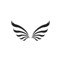 Falcon Wing Logo Template vector