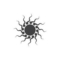 Spermatozoa vector logo template