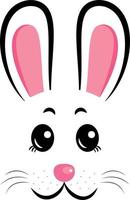 The rabbit is the symbol of 2023. Vector illustration