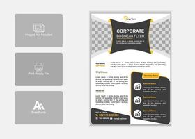 Corporate Business Flyer Poster Brochure Design Multipurpose Background Medical Health Agency Flyer vector