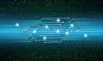 cyber circuit future technology concept background vector