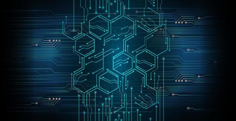 cyber circuit future technology concept background