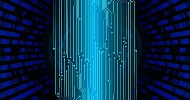 cyber circuit future technology concept background vector