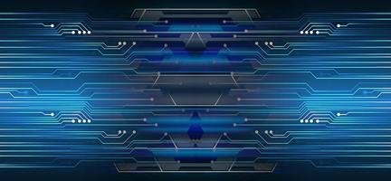 cyber circuit future technology concept background vector