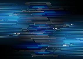 cyber circuit future technology concept background vector