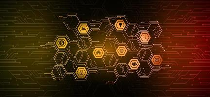 cyber circuit future technology concept background vector