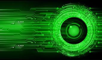 eye cyber circuit future technology concept background vector