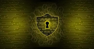 Candado cerrado sobre fondo digital, seguridad cibernética