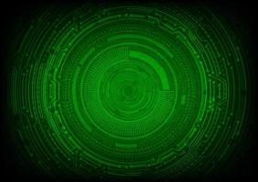 eye cyber circuit future technology concept background vector