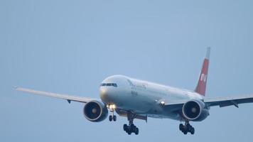 nordwind boeing 777 landung video