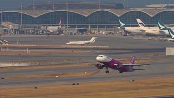 Peach Japanese airline take off video