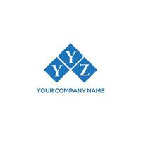 YYZ letter logo design on white background. YYZ creative initials letter logo concept. YYZ letter design. vector