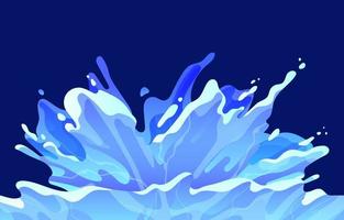 Water Splash Background vector